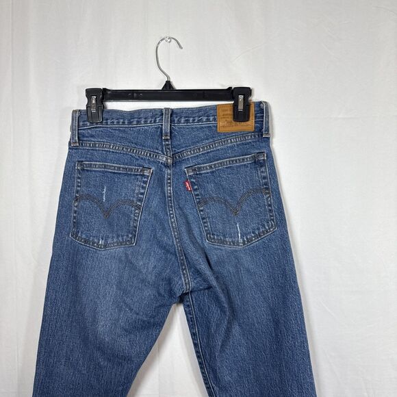 Levi’s Wedgie Button Fly Straight Leg Size 27 Preowned - Picture 8 of 12